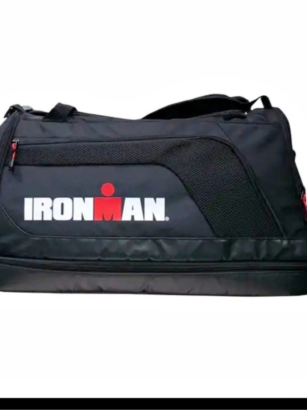 IRONMAN Hybrid Duffle Bag Athletic Duffel Bag in Black NWT DS